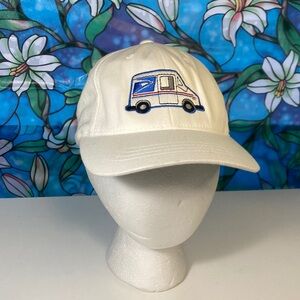 LIDS Youth Flexfit USPS Blue Mail Truck Embroidery